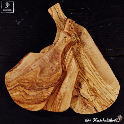 Olive Wood Charcuterie Board Natural Shape with Handle – CoCo B. Kitchen &  Home