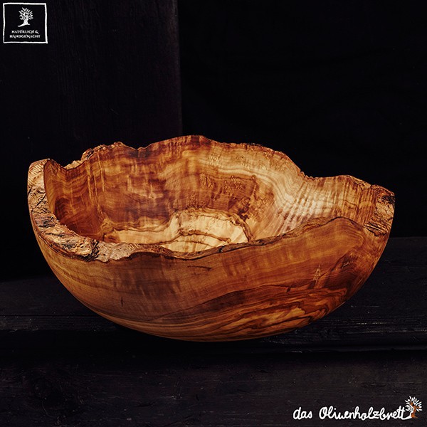 live edge wood bowl